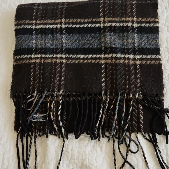 🧣HP🧣V.FRAAS Men's CASHMINK Scarf - Picture 8 of 8